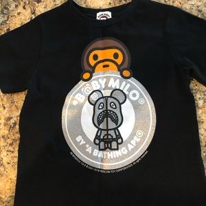 Bape KIDS! Unisex T Feat. Baby Milo!